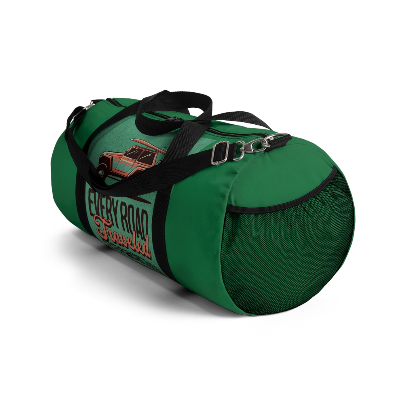 Adventure Duffel Bag - "Every Road Traveled is a Story Waiting to Be Told"