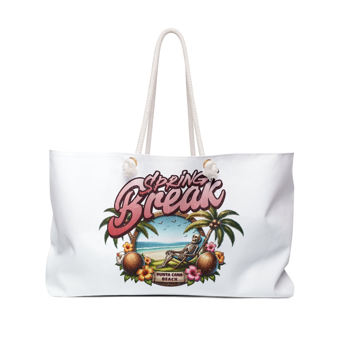 Tropical Spring Break Weekender Bag - Perfect for Beach Getaways