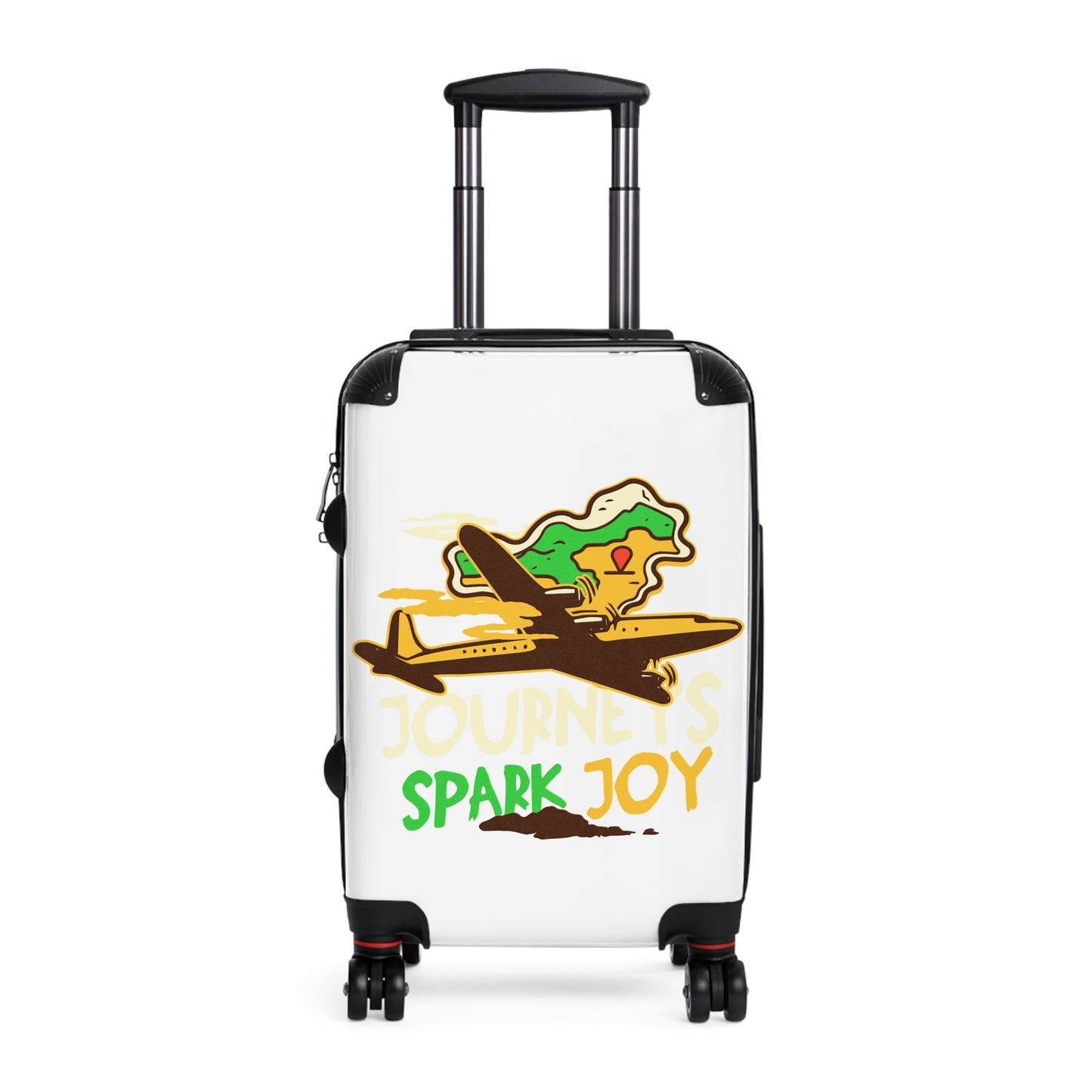 Spark Joy Travel Suitcase - Vibrant Luggage for Adventure Seekers