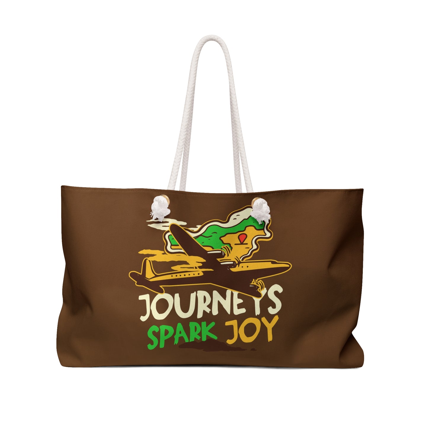 Joyful Journey Weekender Bag - Travel & Adventure Tote