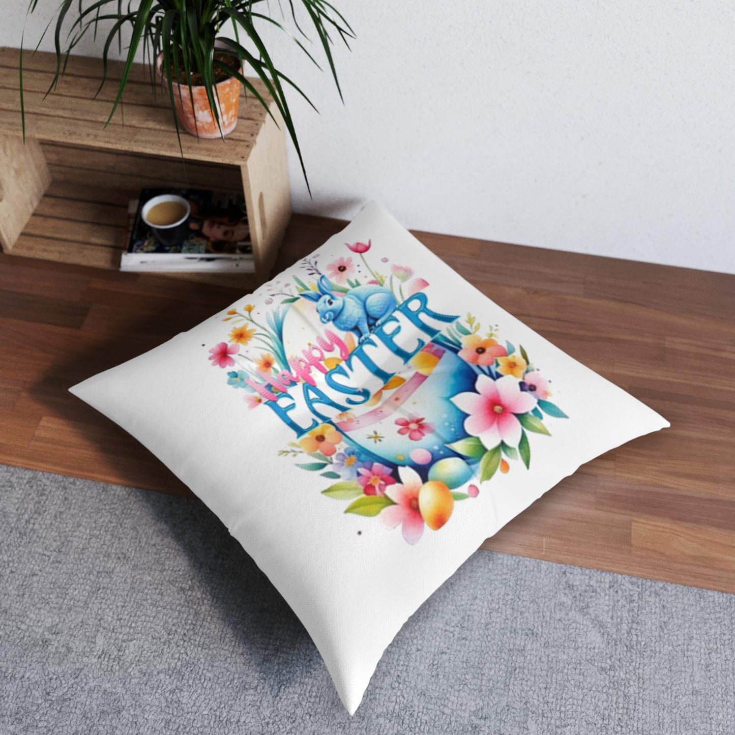 Easter Decorative Floor Pillow