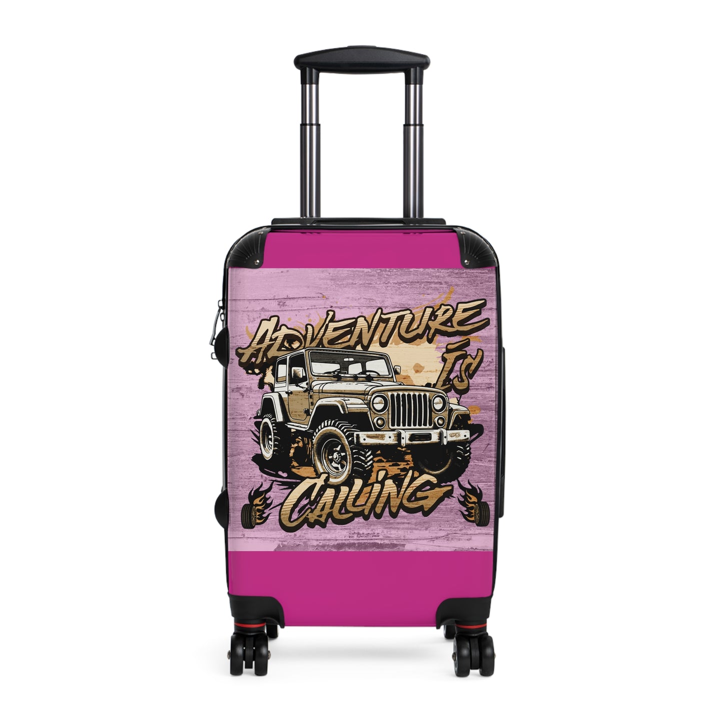 Adventure Awaits Suitcase - Stylish Luggage for Explorers