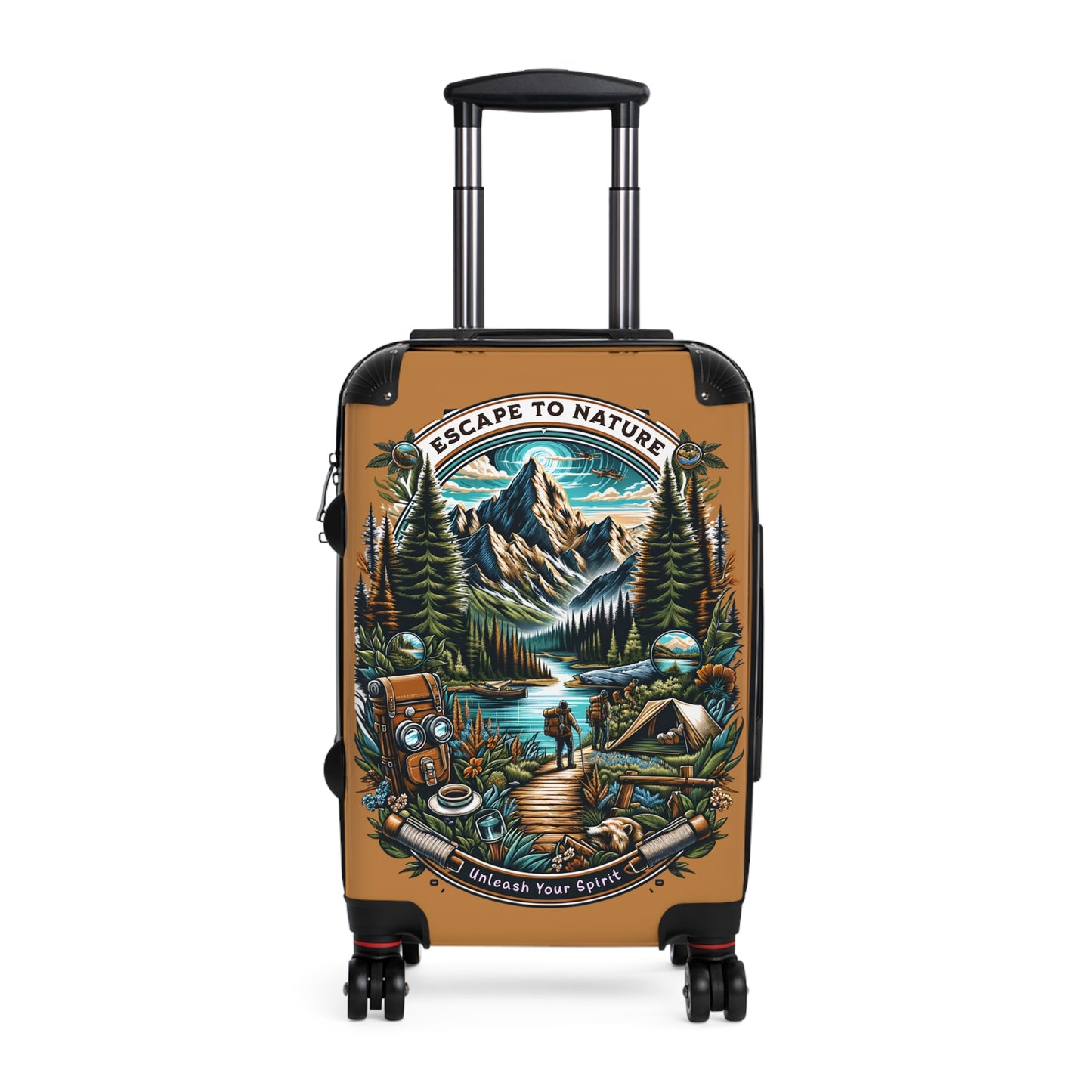 Escape to Nature Travel Suitcase - Adventure Awaits!