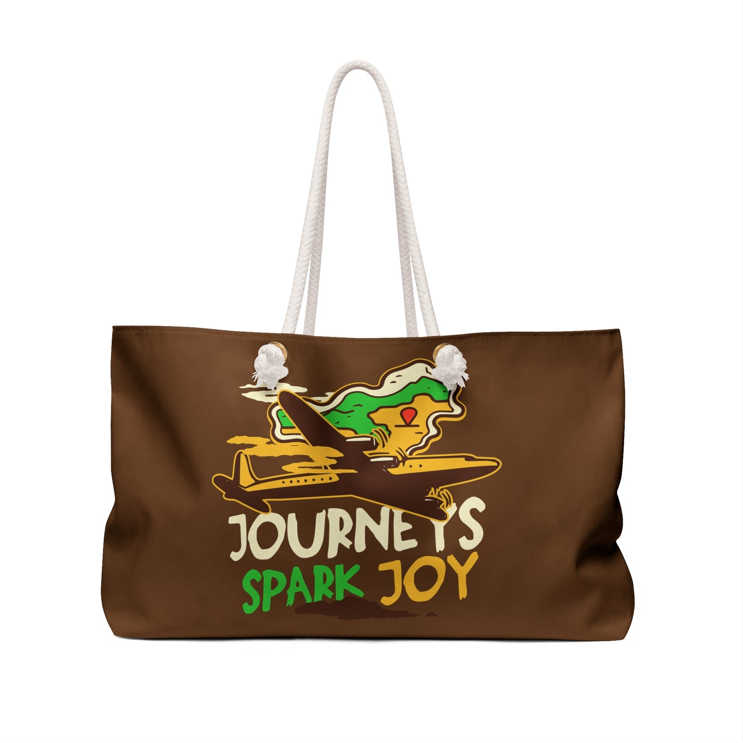 Joyful Journey Weekender Bag - Travel & Adventure Tote